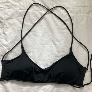 Rip Curl Cross Back Bralette Bikini Top Size XS